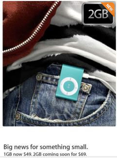 iPod Shuffle 2GB