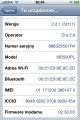 iPhone 3G - firmware 2.2.1