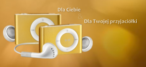 Złoty iPod shuffle