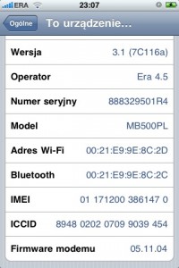 iPhone OS 3.1 beta 3