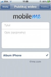 Mobile Me iPhone 3.1