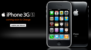 iPhone 3G ornage UK