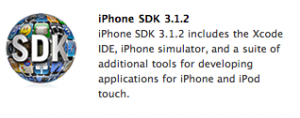 iPhone SDK 3.1.2