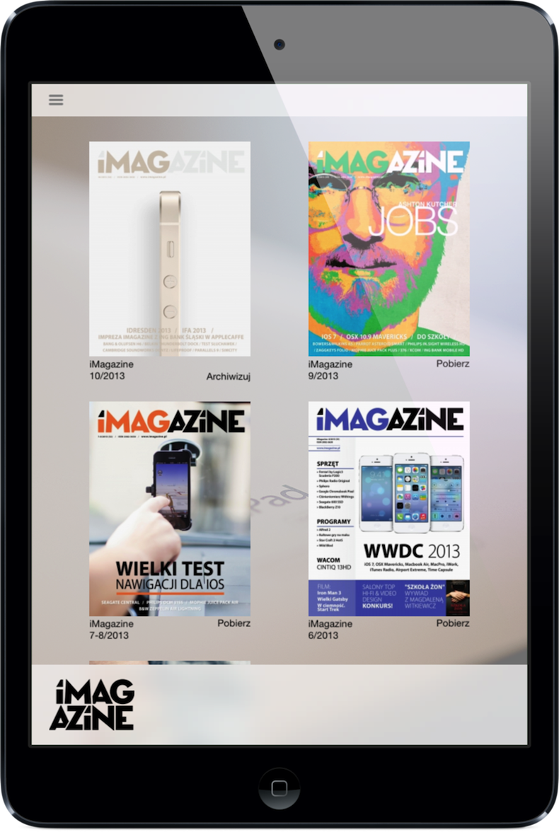 iMagazine iPad